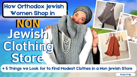 jewish modest clothing stores.